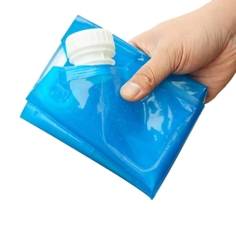 Collapsible Water Container Outdoor Camping Hiking Emergency Survival Water Storage Jug Bag - 10L - 3