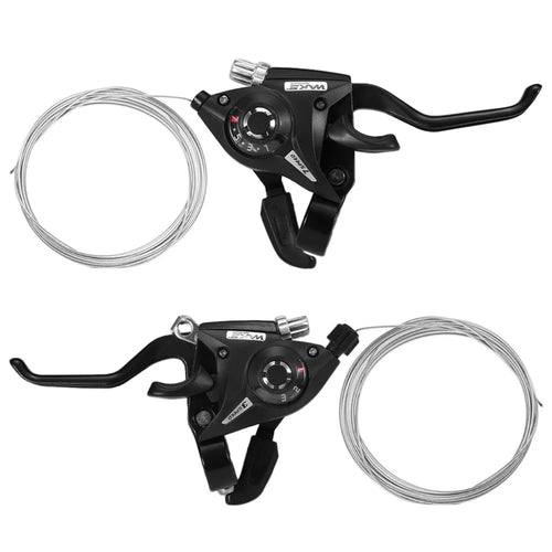 2pcs Bicycle Speed Shifter Brake Shifter 21 Speed Bike Gear Shifter Brake Lever Combo for Moutain Bike MTB BMX Fixie Gear Cycling - 1