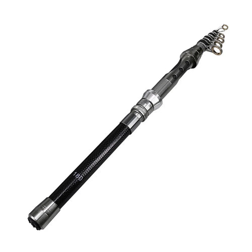 Portable Lightweight Fishing Rod Carbon Fiber Telescopic Fishing Rod Ultra-Sensitive Sea Saltwater Freshwater Fishing Rod - Type 2 - 1