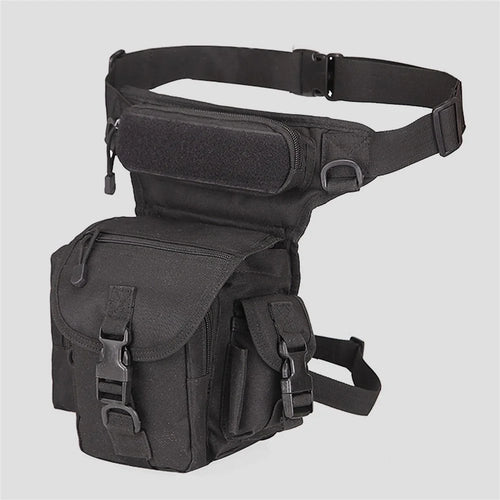 Outdoor Thigh Drop Leg Bag Waterproof Waist Packs Pouch for Traveling Hiking Cycling Camping - 1
