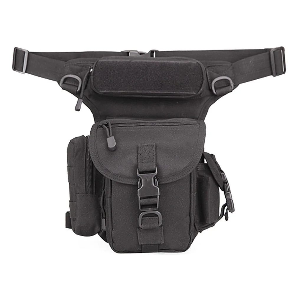Outdoor Thigh Drop Leg Bag Waterproof Waist Packs Pouch for Traveling Hiking Cycling Camping - 3