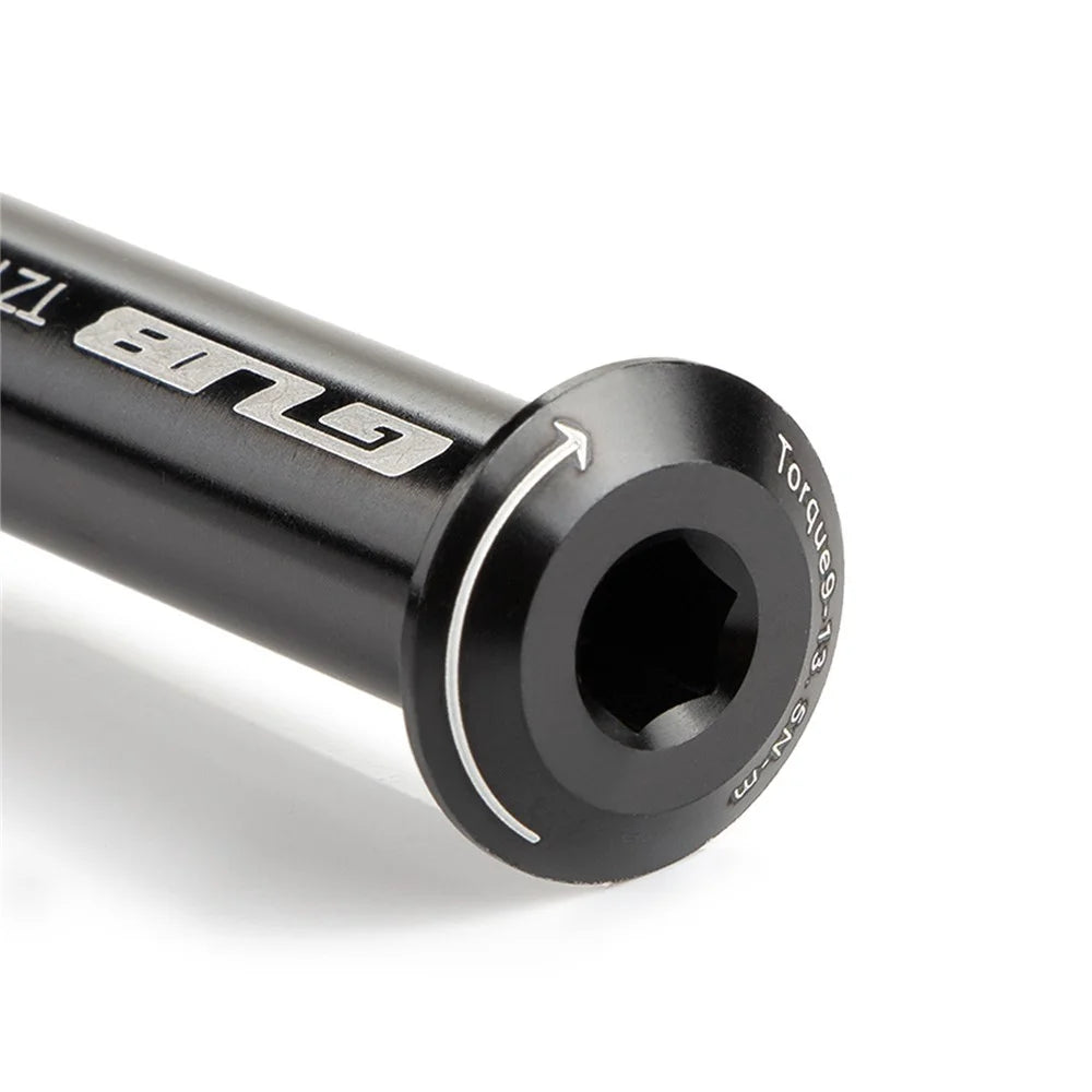 GUB 12mm MTB Bike Thru Axle Shaft Rear Hub Skewer Wheel Axis Hub Shaft Bicycle Accessory - Type 13 - 6