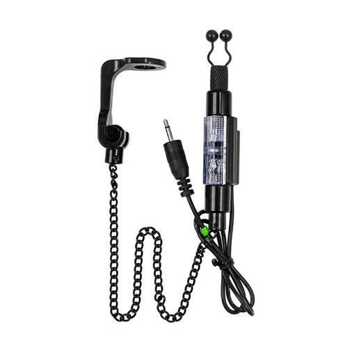 Outdoor Fishing Swinger Chain Alert Swinger Fish Bite Alarm Hanger Swinger Fishing Tackle Tool - Black - 1