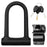 Bike U Lock Heavy Duty Anti-Theft Bicycle Lock Secure Lock with Mounting Bracket - 1