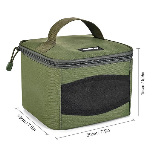 Fishing Reel Gear Bag Oxford Fishing Tackle Bag Portable Waterproof Fishing Reel Organizer Storage Reel Case - Style B - 2