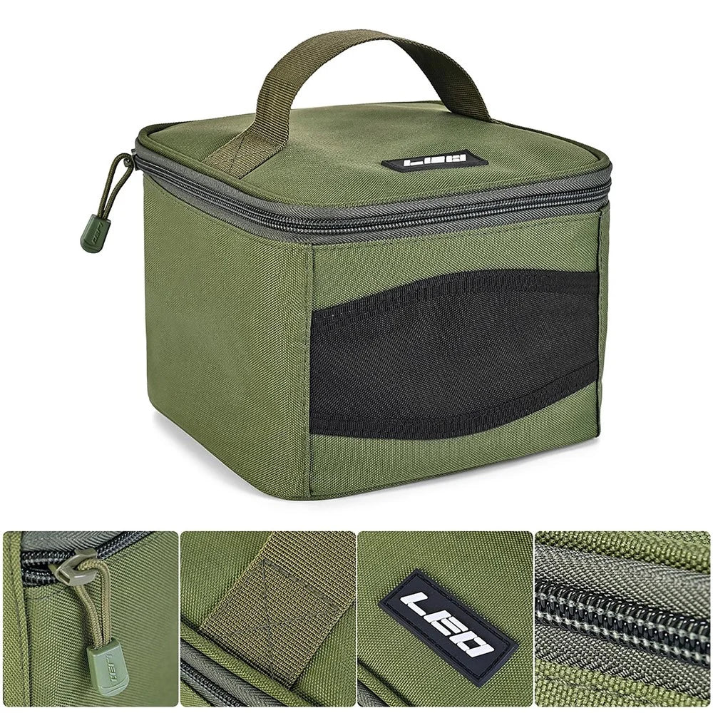 Fishing Reel Gear Bag Oxford Fishing Tackle Bag Portable Waterproof Fishing Reel Organizer Storage Reel Case - Style B - 5
