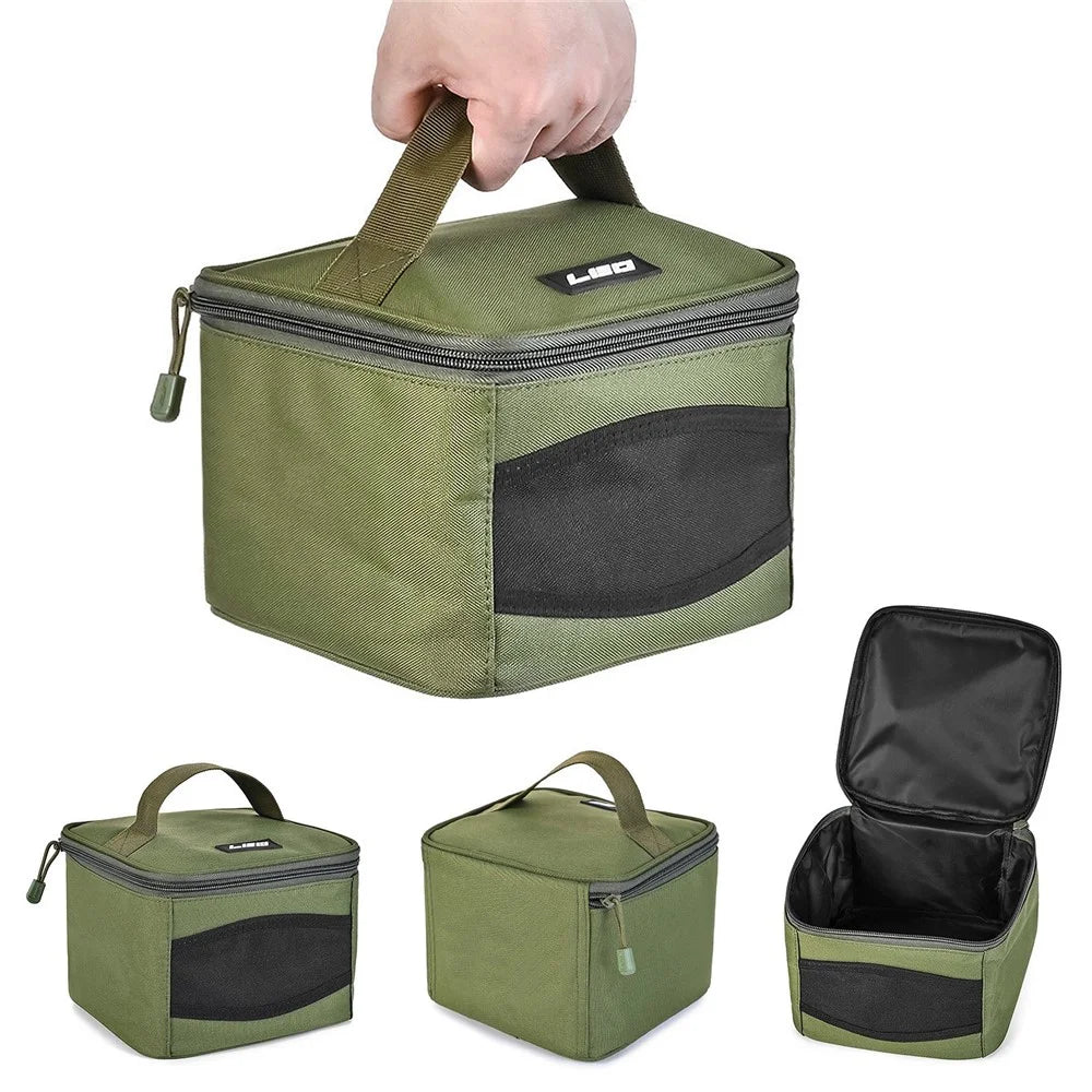 Fishing Reel Gear Bag Oxford Fishing Tackle Bag Portable Waterproof Fishing Reel Organizer Storage Reel Case - Style B - 7