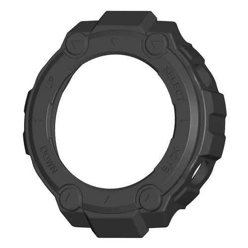 Soft TPU Smart Watch Shell Frame Protective Case Cover for Huami Amazfit T-Rex Pro - Style 1 - 1