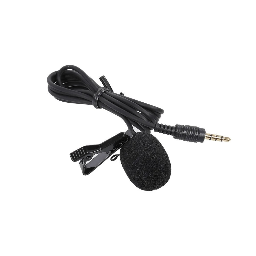 3.5mm AUX Lavalier Microphone Omni-directional Condenser Mic for YouTube Interview Conference Vlog Recording - 6