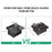 Table Saw Cutting Set 100W Mini Table Saw with 16mm Cutting Depth and Blade Flexible Shaft - EU Plug/Type 2/Non-liftable Blade - 7