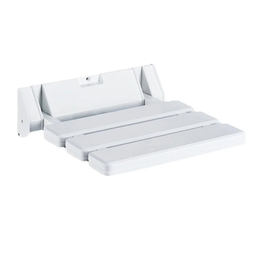 Wall Mounted Bathroom Bathtub Safety Stool Chair Folding Shower Seat, Load of 220 lbs - 1
