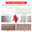 100 Pcs Cable Clips Cord Organizer Cable Management, Self Adhesive Wire Holder System Multipurpose Wire Clips - 6