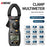 ANENG ST170 Digital Clamp Meter Multimeter 1999 Counts AC DC Smart Clamp Meter, Auto-ranging Measure Resistance - Black - 3