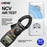 ANENG ST170 Digital Clamp Meter Multimeter 1999 Counts AC DC Smart Clamp Meter, Auto-ranging Measure Resistance - Black - 6