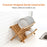 16-Grid Dish Drying Rack Storage Rack Plate Holder for Kitchen Compact Foldable - 2