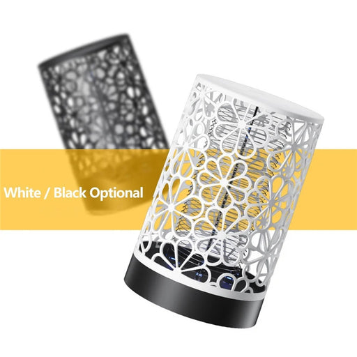 Bug Zapper USB Photocatalyst Electric Mosquito Killer Lamp Insect Trap for Home Backyard Garden - Diamond-Type Lattice/Black - 2
