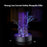 Bug Zapper USB Photocatalyst Electric Mosquito Killer Lamp Insect Trap for Home Backyard Garden - Diamond-Type Lattice/Black - 7