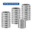 48PCS Canning Lids and Bands for Regular Mouth 70mm Jar Rings Split Type Leak Proof Metal Mason Jar Lids - 7