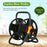 Garden Watering Trolley 20m Empty Hose Trolley Storage Car Washer Tool for Garden Camping Balcony - 4