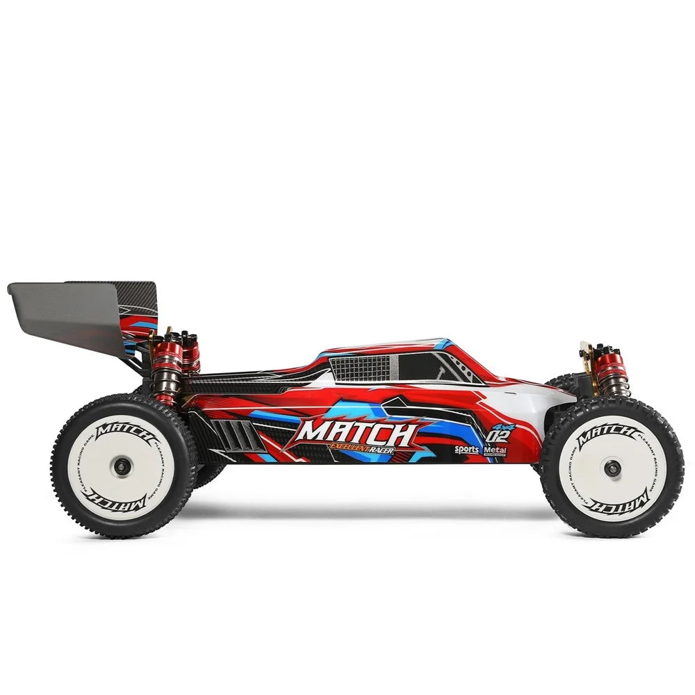WLTOYS XKS 104001 1/10 2.4GHz RC Car 45km/h High Speed Racing Car Rremote Control 4WD Off-Road Drift Car - 1 Battery - 6