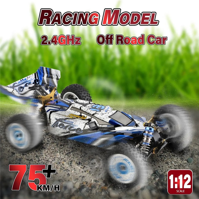 WLTOYS 124017 1/12 2.4GHz Racing Car Off-Road RC Car  Crawler 75km/h 4WD RTR Vehicle Kid Toy - 3