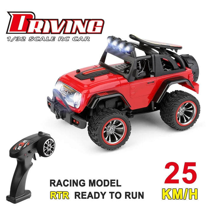 WLTOYS 322221 2.4GHz Off-Road RC Car 1/32 Racing Car Remote Control 25km/h RTR - Red/Yellow (Sent Randomly) - 7