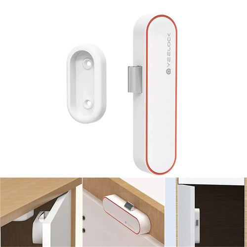 YEELOCK Smart Drawer Lock E Hidden File Drawer Wardrobe Lock Child Safety Electric Lock - 1