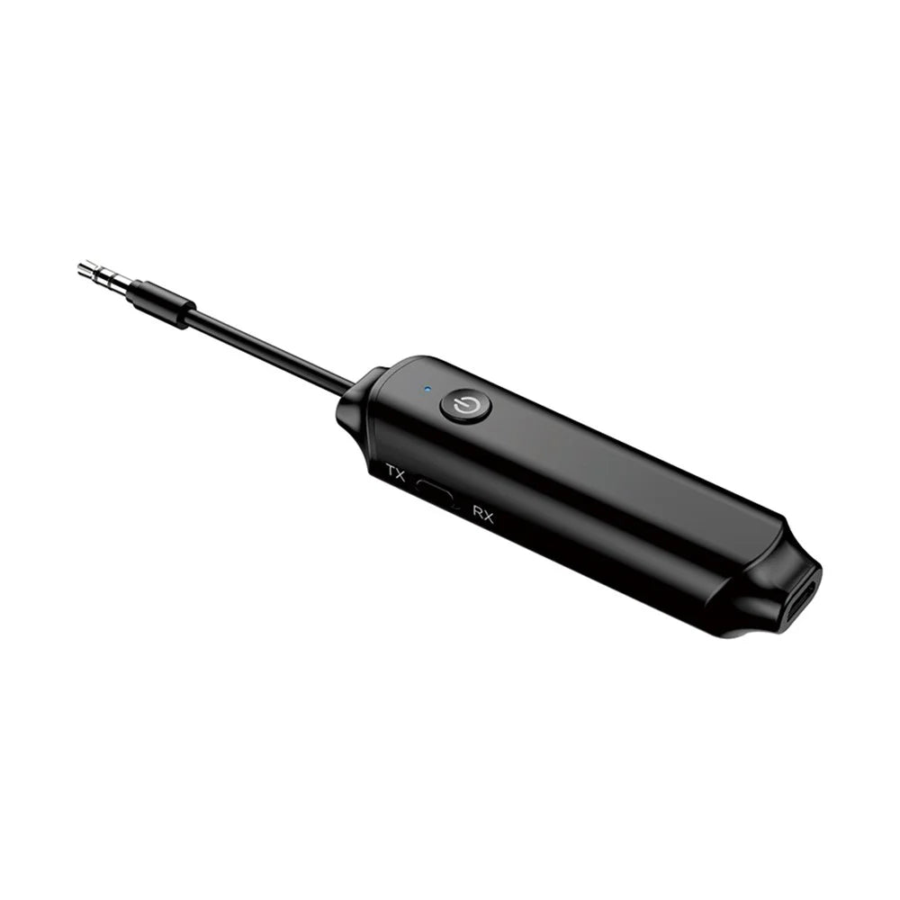 Bluetooth-compatible 5.0 Transmitter Receiver Wireless 3.5mm Audio Adapter for PC Laptop Aux In Audio Devices - 1