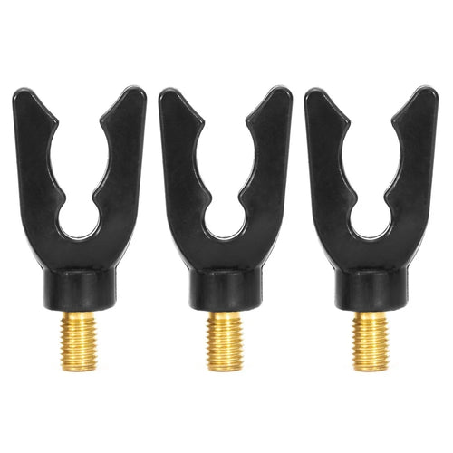 3Pcs U-Head Carp Fishing Rod Holder Butt Rests for Gripper Pod and Bank Stick - 1