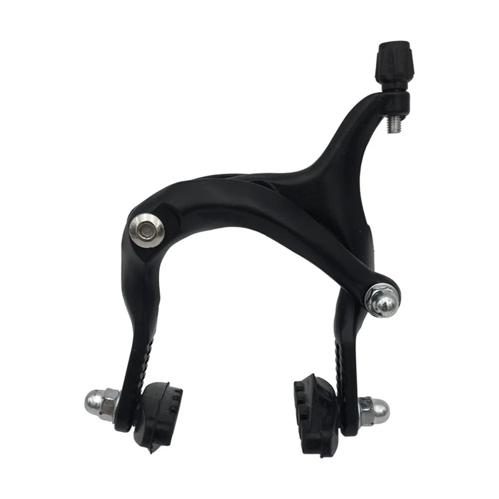 Aluminum Bike U Brake Caliper Front/Rear Long Arm Clip Bicycle Caliper - Black/Rear - 1