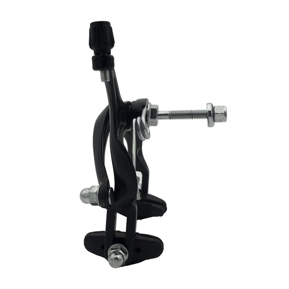 Aluminum Bike U Brake Caliper Front/Rear Long Arm Clip Bicycle Caliper - Black/Rear - 2