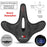 WEST BIKING Bike Seat Road Bike Saddle Comfort Ergonomic Waterproof Saddle Replacement with Wide Cushion - 3