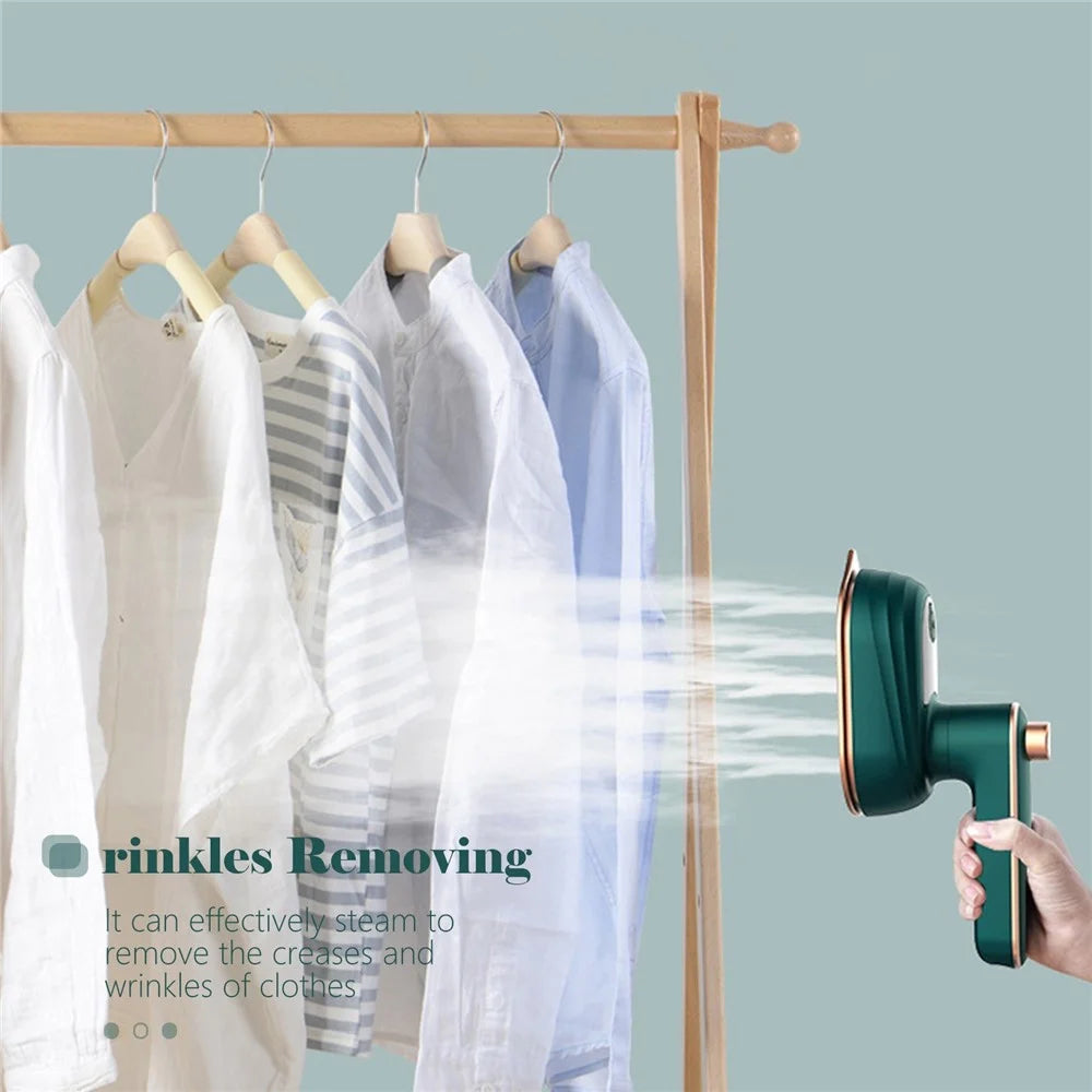 Handheld Clothes Steamer Portable Steam Iron Clothing Wrinkles Remover for Home, Office and Travel  - US Plug - 7