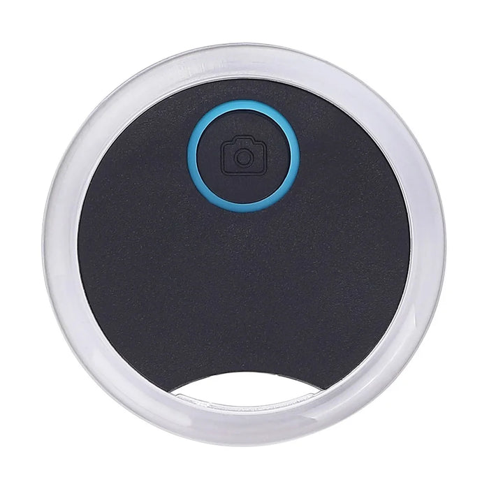 S8 Round Shape Bluetooth-compatible Wireless Tracker Keys Bags Wallets Smart Finder - Black - 1