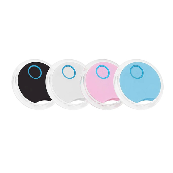 S8 Round Shape Bluetooth-compatible Wireless Tracker Keys Bags Wallets Smart Finder - Black - 2