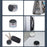 S8 Round Shape Bluetooth-compatible Wireless Tracker Keys Bags Wallets Smart Finder - Black - 3