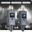 Microphone Wireless System Wireless Mic Adapter Transmitter Receiver Plug-on for Microphone Audio Mixer - 5