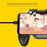 AK77 Mobile Game Controller PUBG Game Controller Gamepad with 6 Finger Gaming Trigger and Cooling Fan - Black/USB Cable Charging - 3