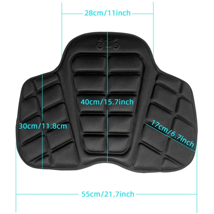Motorcycle Seat Cushion Sponge Filling Springback Pressure Relief Ride Seat Pad - 7
