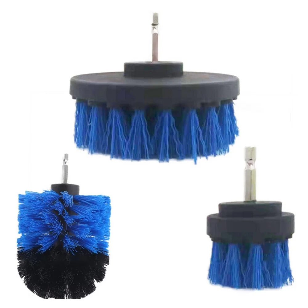 7Pcs Drill Brush Power Scrubber Brush Car Detailing Kit for Cleaning Car Tile Grill Floor Kitchen - 3