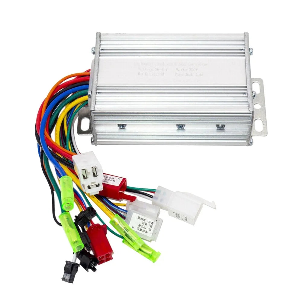 36V/48V 350W Aluminium Alloy Brushless Motor Controller Fit for E-Bike and Scooter - 1