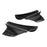 1 Pair Motorcycle Glossy Aerodynamic Winglets ABS Wing Spoiler Motorbike Modification Accessory - 3
