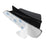 1 Pair Motorcycle Glossy Aerodynamic Winglets ABS Wing Spoiler Motorbike Modification Accessory - 4
