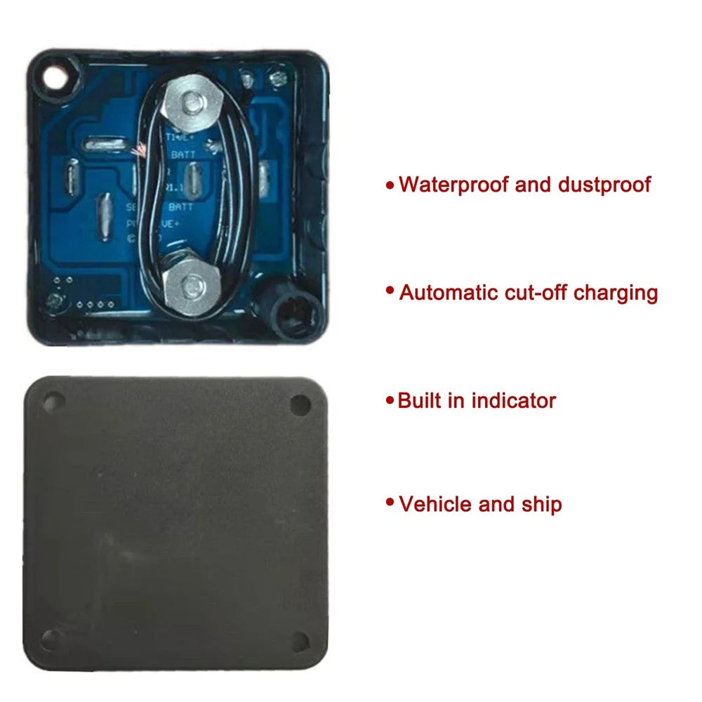 12V 24V Power Smart Dual Battery Isolator Voltage Sensitive Relay for RV Marine Car Vehicles RV Truck - 2