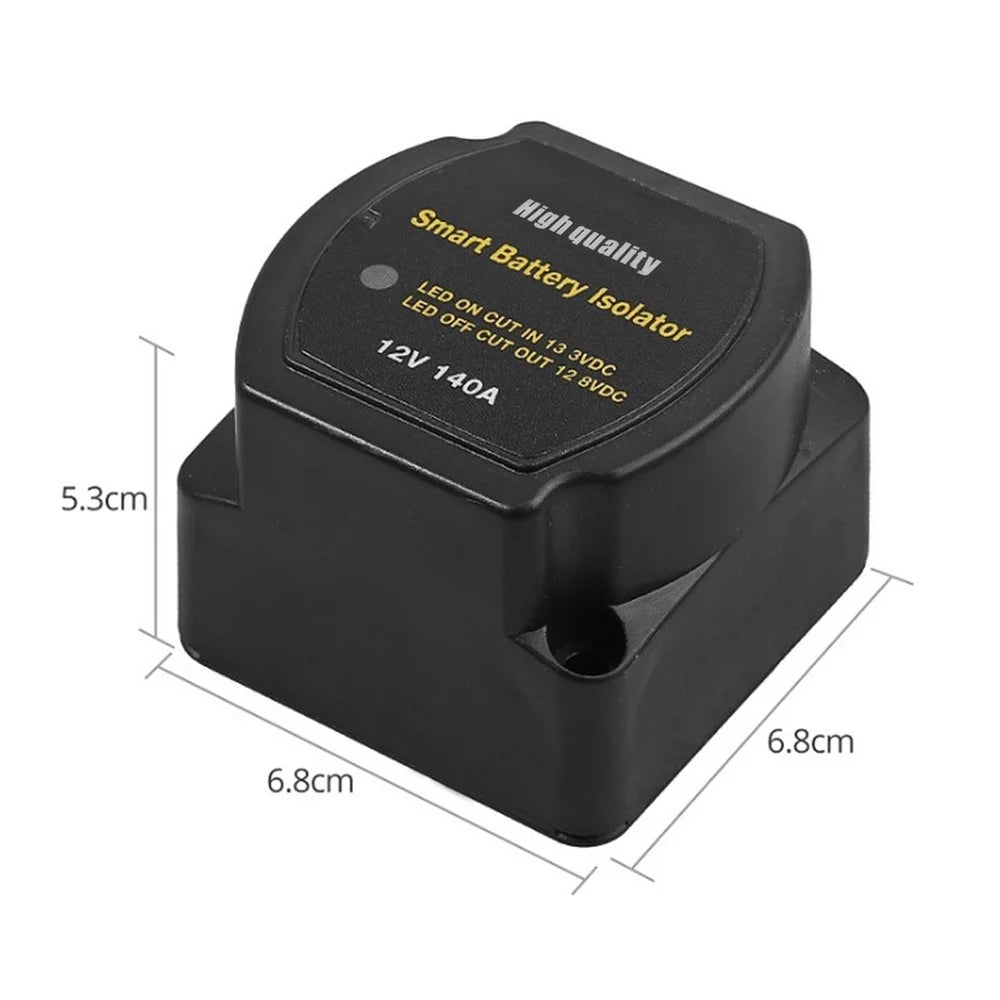 12V 24V Power Smart Dual Battery Isolator Voltage Sensitive Relay for RV Marine Car Vehicles RV Truck - 3