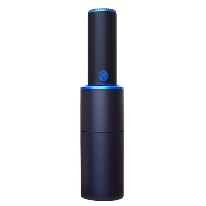 Mini Vacuum Cleaner Portable Strong Suction Wet Dry Cleaner for Cleaning Home Office Car - Wireless/Blue - 1