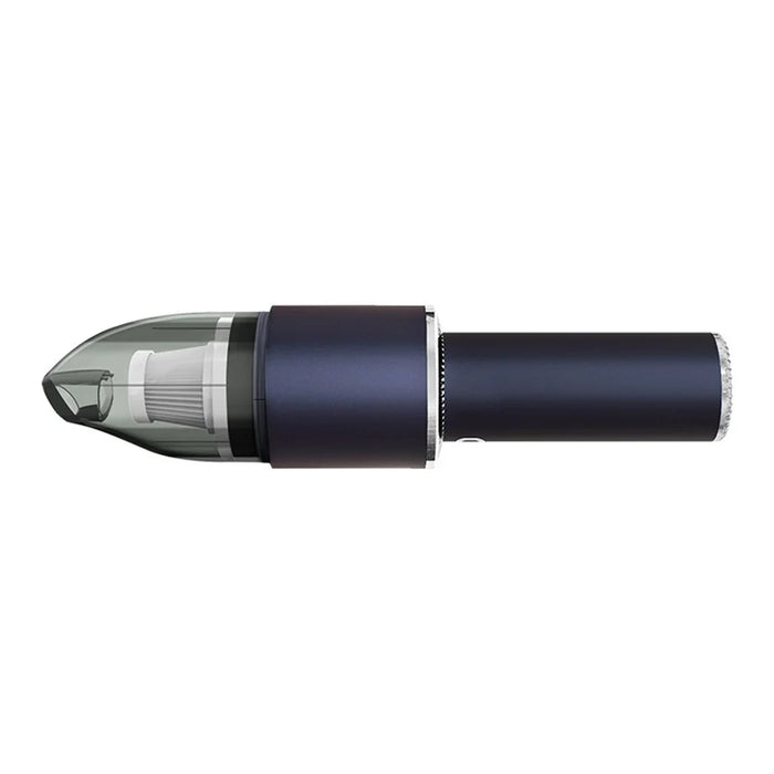 Mini Vacuum Cleaner Portable Strong Suction Wet Dry Cleaner for Cleaning Home Office Car - Wireless/Blue - 7