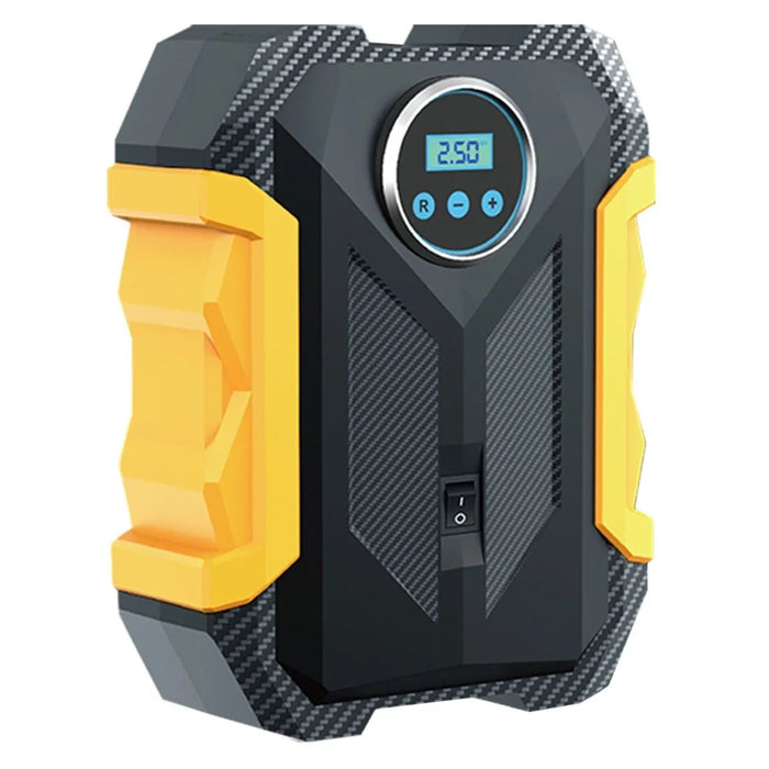Portable Car 12V Air Pump Digital Display Strong Energy Quick Inflation Automatically Stop Tire Pressure Detection with Night Lamp - 1