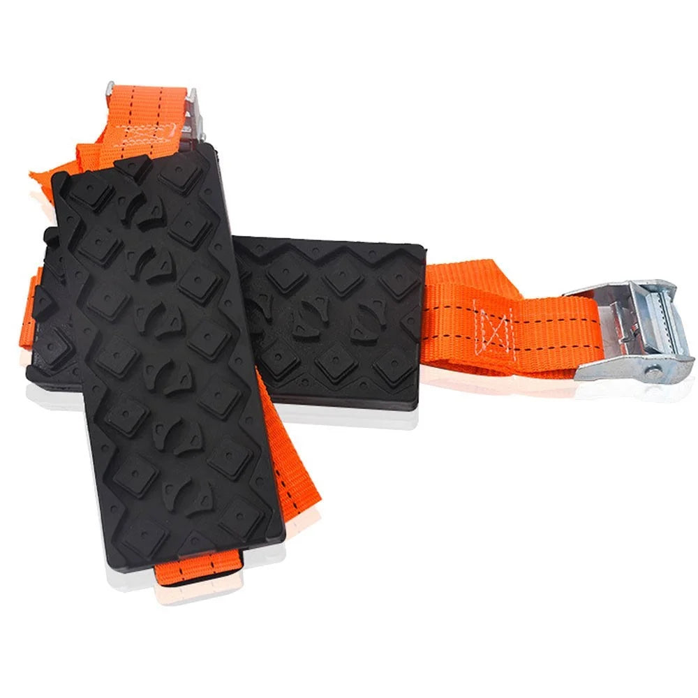 Car Recovery Traction Boards Mud Sand Snow Tire Ladder Off-road Vehicle Emergency Tracks Chain Wear-resistant Non-slip Traction Mat - 7