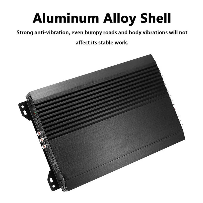 Class A/B 4-Channel Car Audio Amplifier 6800W 12V Power Amp Amplifier - 3